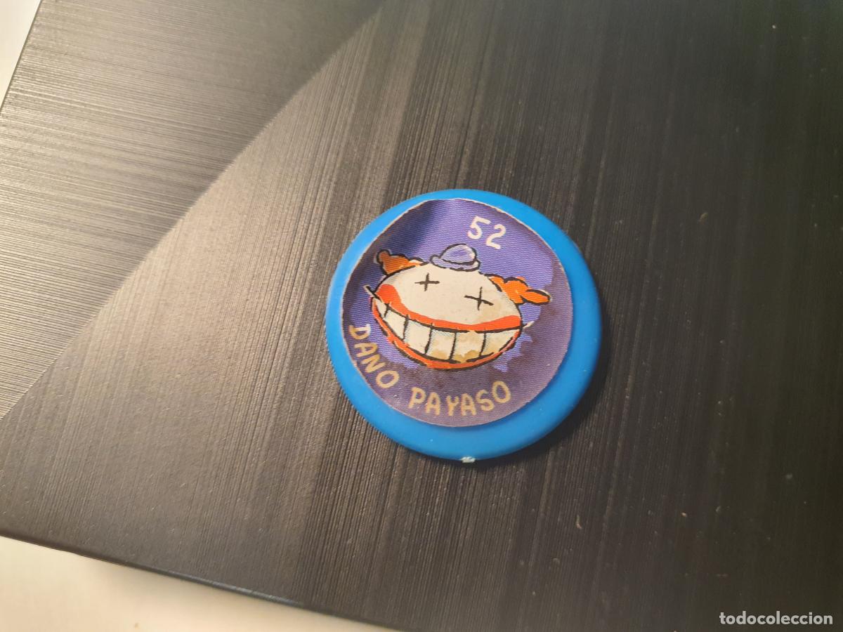 Brinquedos antigos e Jogos de cole&ccedil;&atilde;o: BOTON FICHA DANO DANOS DANONE A&Ntilde;OS 90