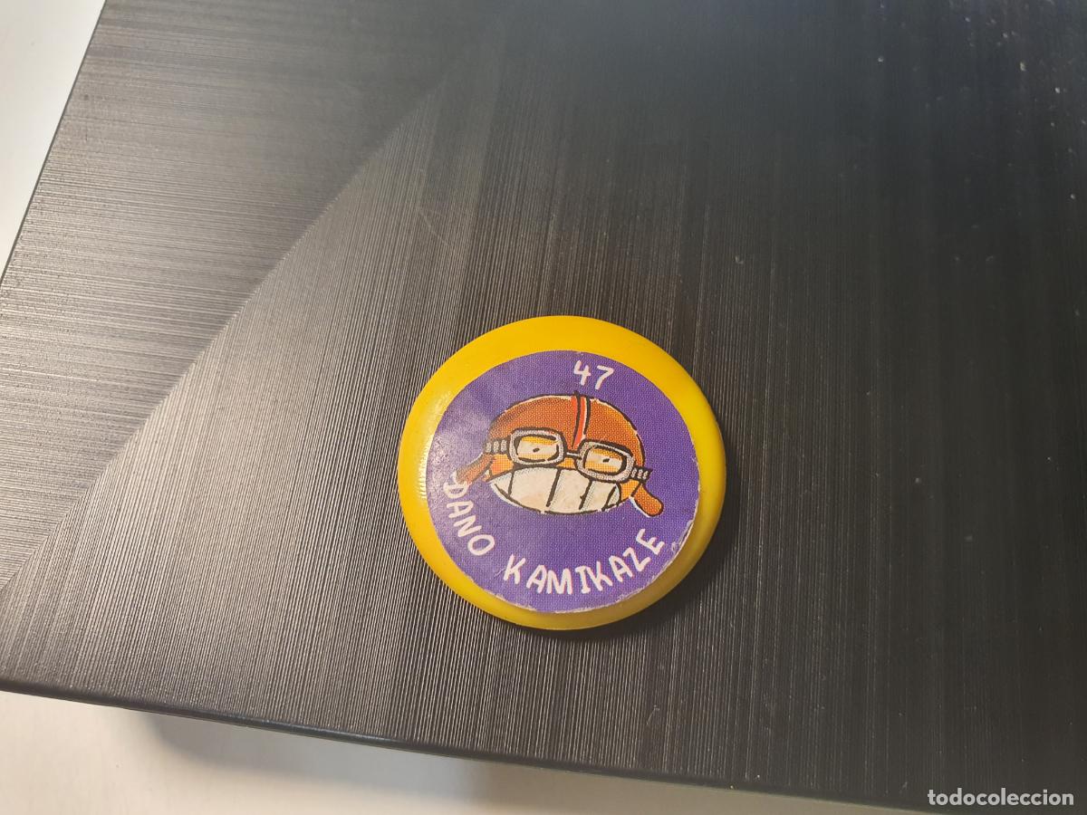 Brinquedos antigos e Jogos de cole&ccedil;&atilde;o: BOTON FICHA DANO DANOS DANONE A&Ntilde;OS 90