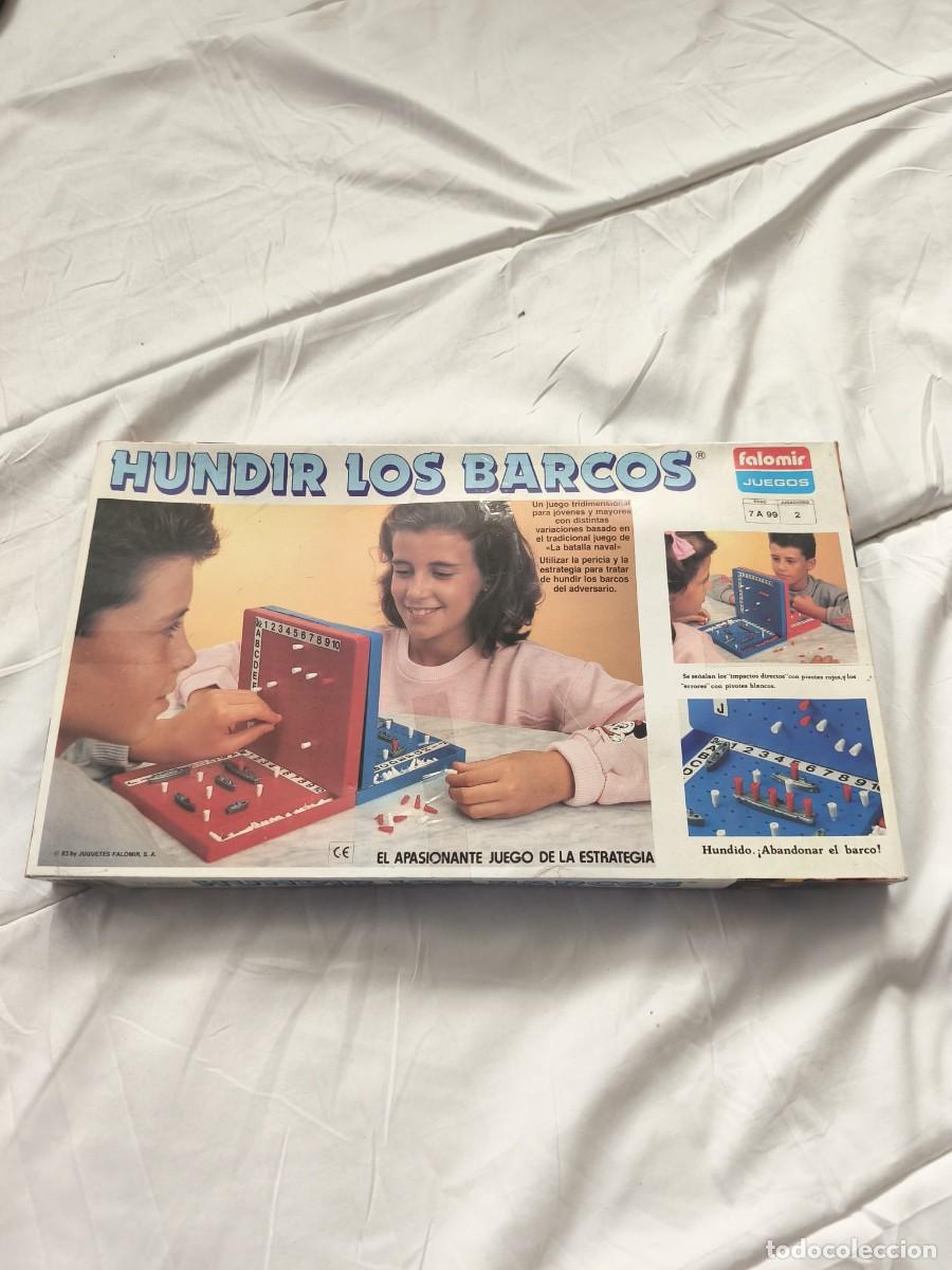 Juguetes antiguos y Juegos de colecci&oacute;n: Juego de mesa &rdquo;Hundir los Barcos&rdquo; de la marca espa&ntilde;ola Falomir Juegos