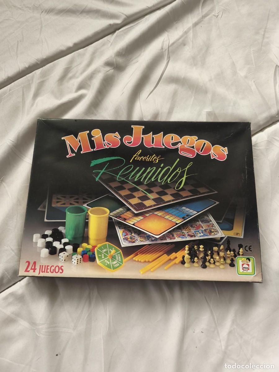 Juguetes antiguos y Juegos de colecci&oacute;n: &rdquo;Mis Juegos Reunidos Favoritos (edici&oacute;n de 24 juegos)&rdquo;. CHICOS