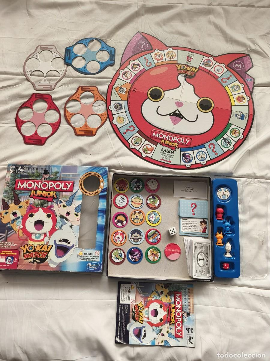 Juguetes antiguos y Juegos de colecci&oacute;n: juego de mesa Monopoly Junior: Edici&oacute;n Yo-kai Watch. HASBRO.