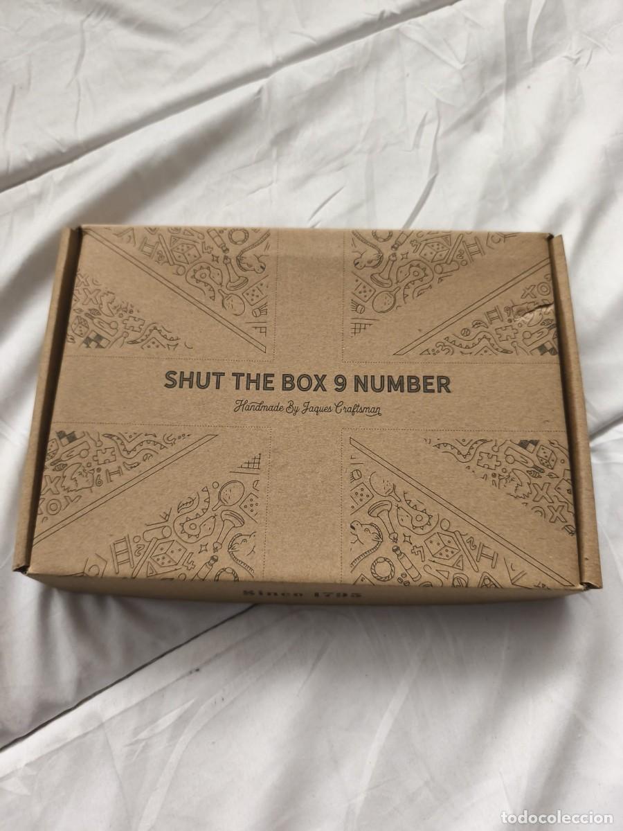 Juguetes antiguos y Juegos de colecci&oacute;n: Juego de mesa cl&aacute;sico &rdquo;Shut the Box&rdquo; (Cierra la caja)