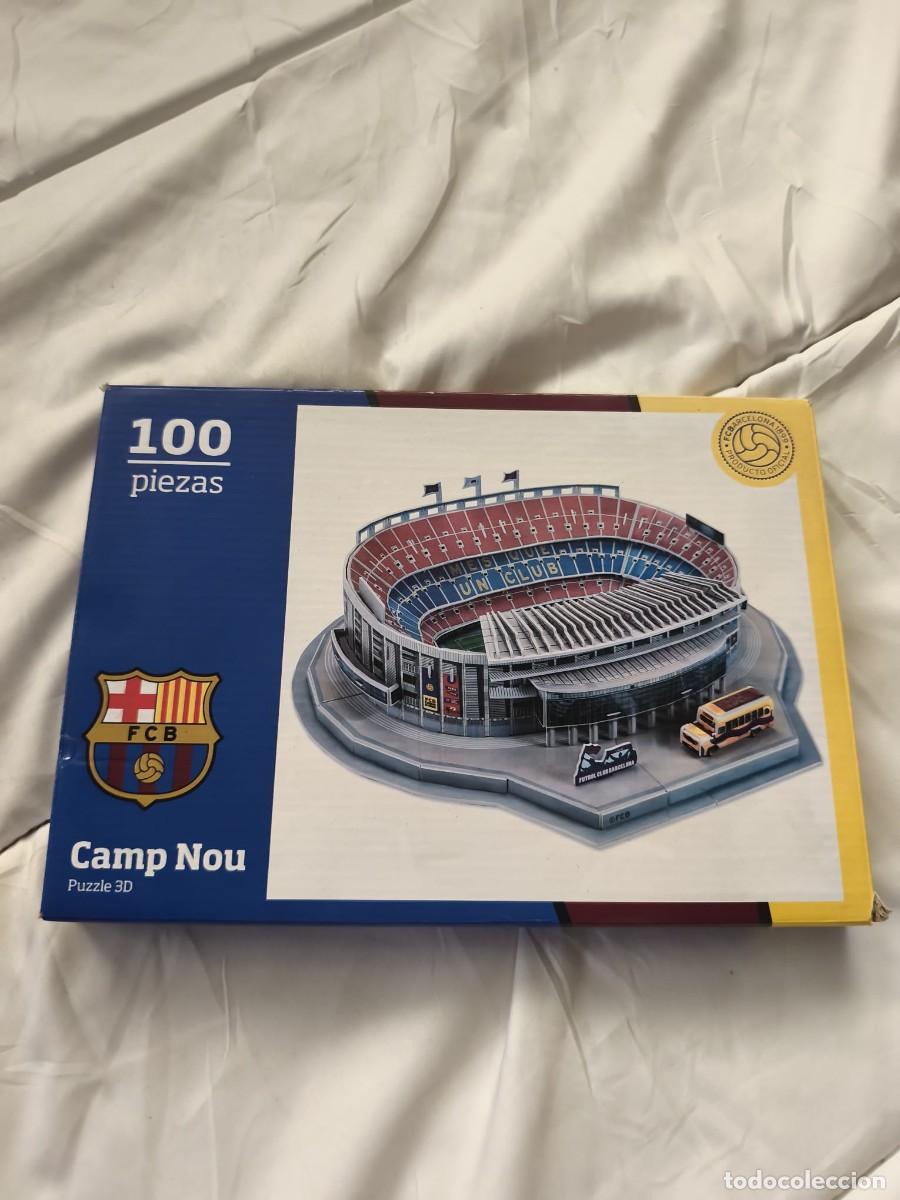 Juguetes antiguos y Juegos de colecci&oacute;n: Puzzle 3D del Estadio Camp Nou- Articulo oficial FC. Barcelona.