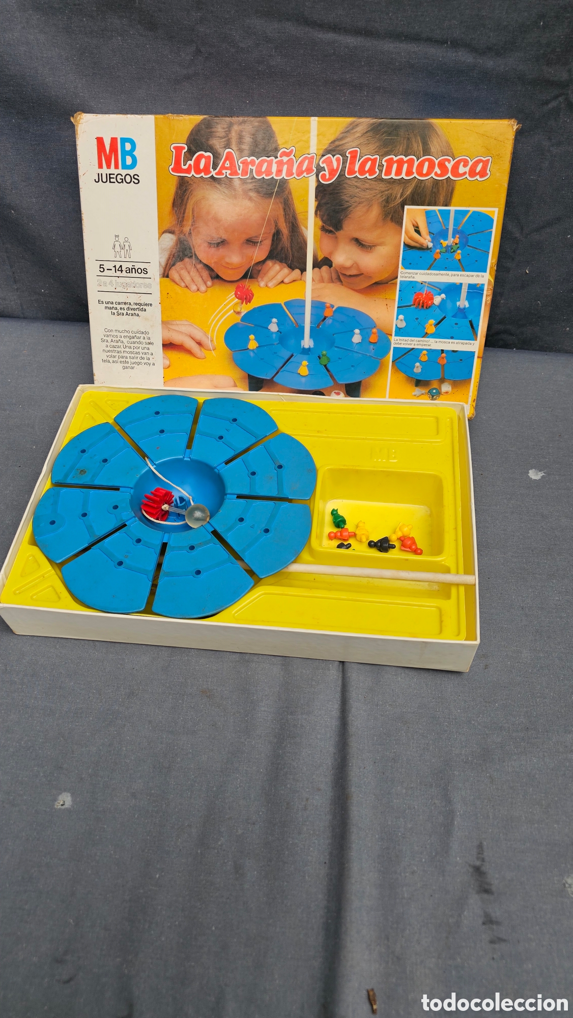 Giocattoli antichi e Giochi di collezione: Juguete 1982 Las ara&ntilde;as y las moscas