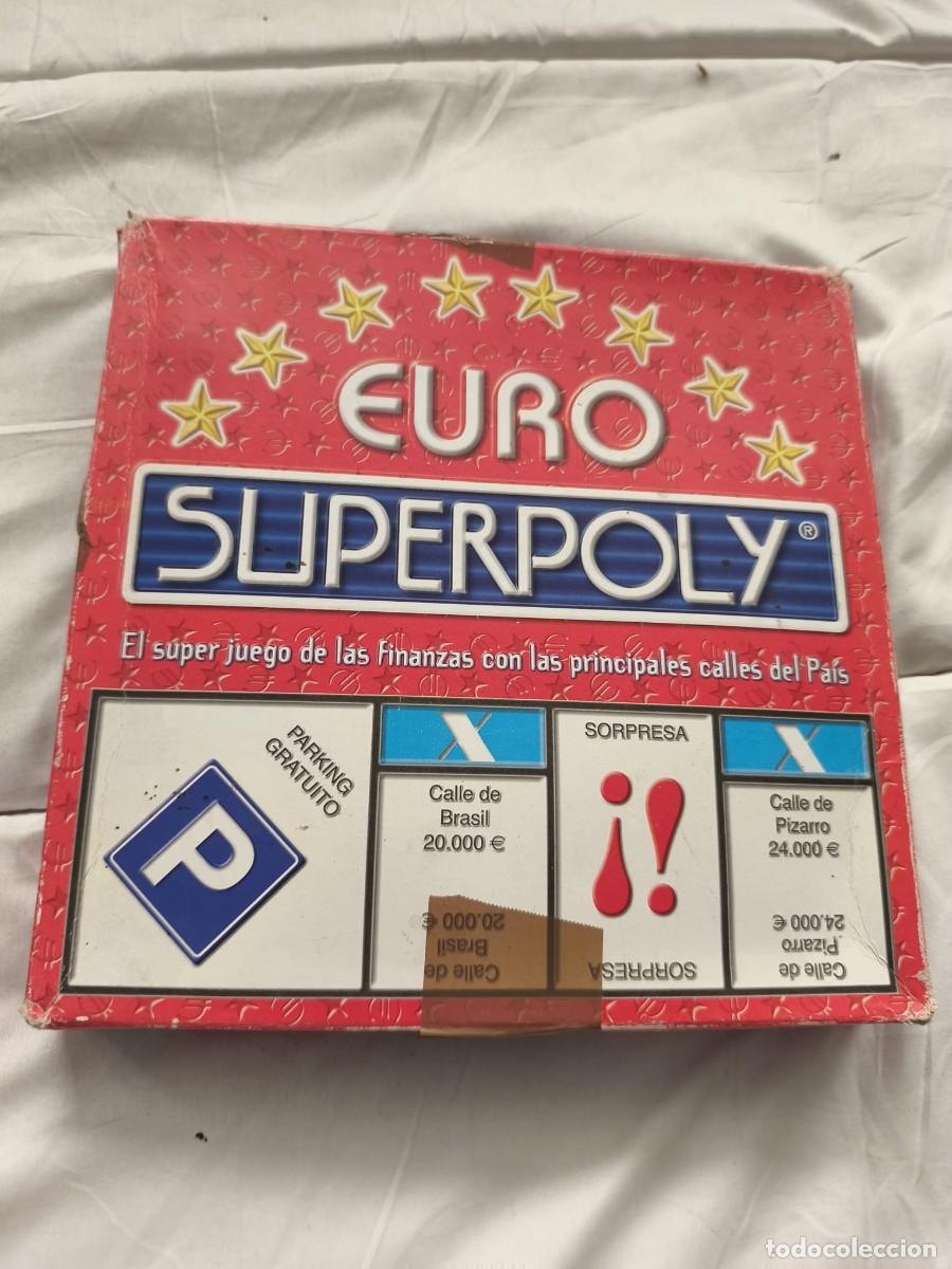 Juguetes antiguos y Juegos de colecci&oacute;n: Juego de mesa Euro Superpoly. Falomir Juegos.