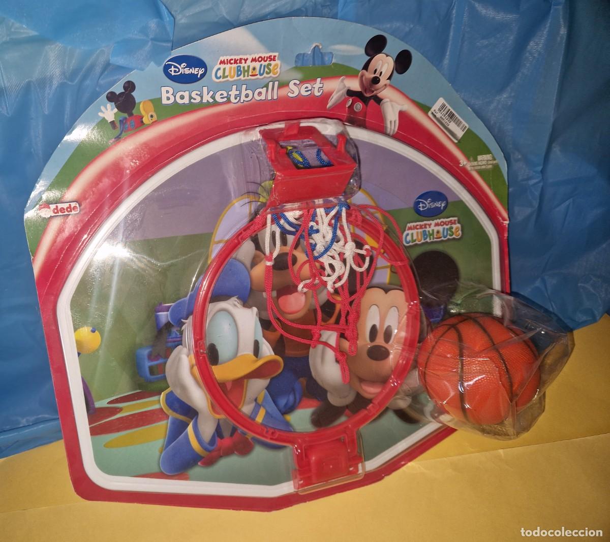 Juguetes antiguos y Juegos de colecci&oacute;n: CANASTA Y ARO, MICKEY MOUSE, DISNEY, BALONCESTO, BASKETBALL