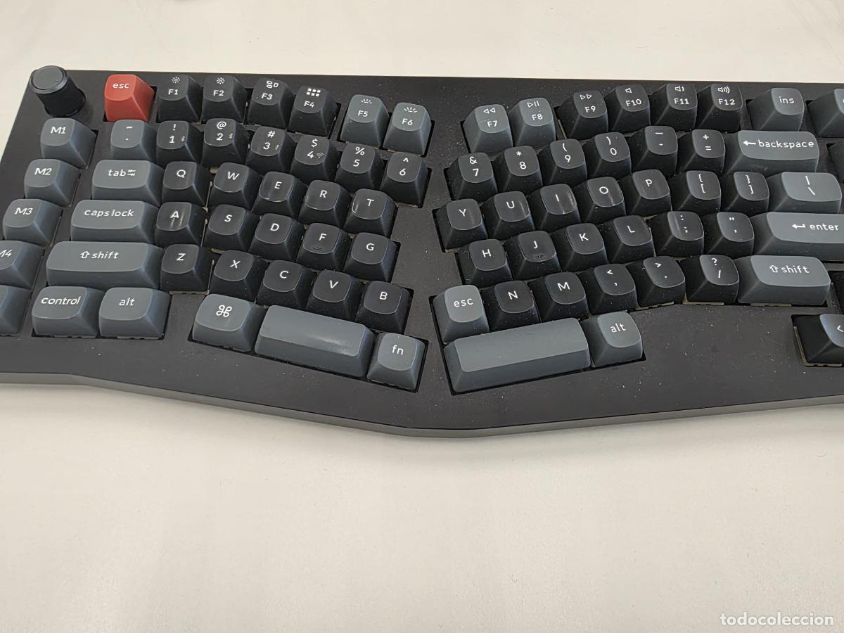 Juguetes antiguos y Juegos de colecci&oacute;n: Teclado Mec&aacute;nico Inal&aacute;mbrico Keychron K870H Negro - Conexi&oacute;n Vers&aacute;til