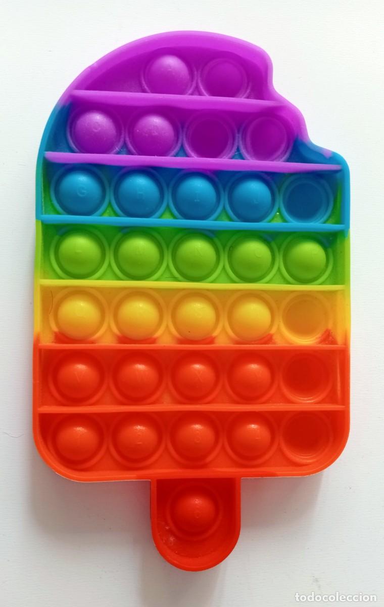 Juguetes antiguos y Juegos de colecci&oacute;n: JUGUETE POP IT POP BUBBLE HELADO COLORES
