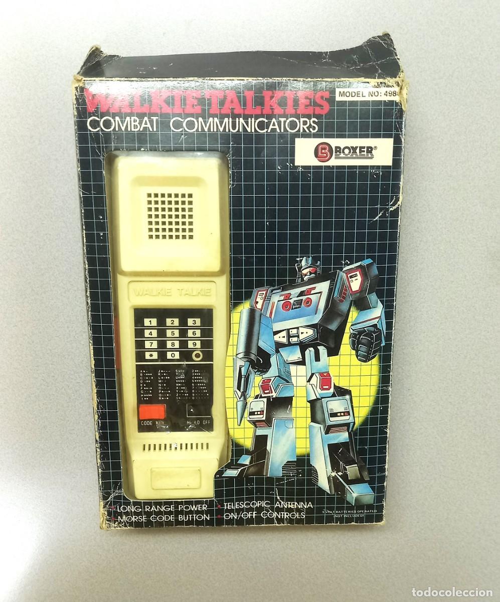 Juguetes antiguos y Juegos de colecci&oacute;n: Walkie Talkies Boxer Combat Communicators, modelo 4986