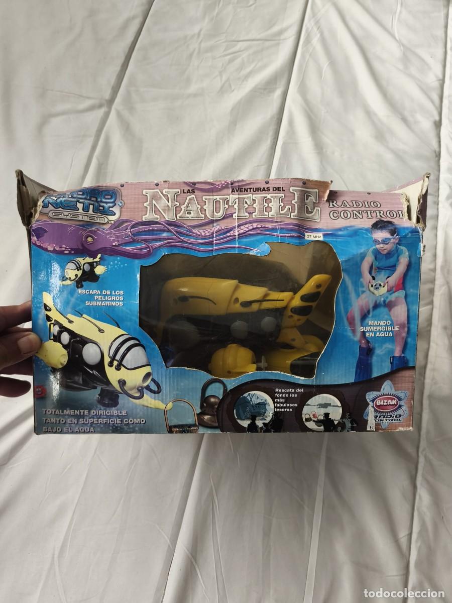 Juguetes antiguos y Juegos de colecci&oacute;n: Juguete vintage Nautile R/C sumergible. Juguetes Bizak