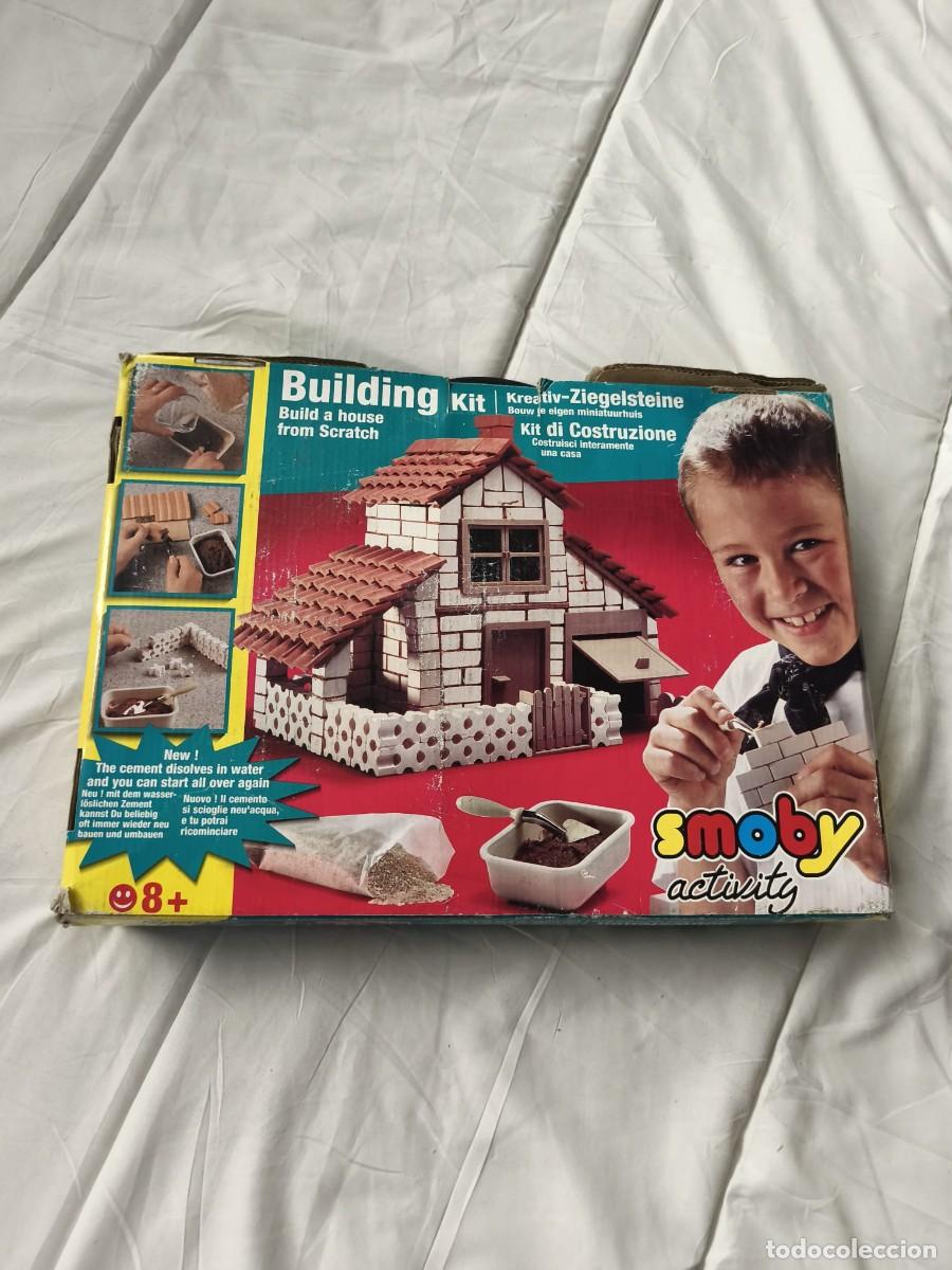 Juguetes antiguos y Juegos de colecci&oacute;n: Kit de construcci&oacute;n vintage de Smoby Activity (Building Kit / Kreativ-Ziegelsteine).