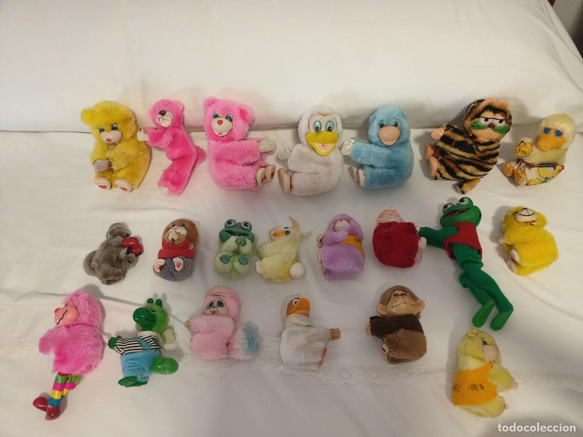 Juguetes antiguos y Juegos de colecci&oacute;n: Ocasion coleccionistas ! Lote de 21 pitipinzas peluchitos vintage a&ntilde;os 80 90