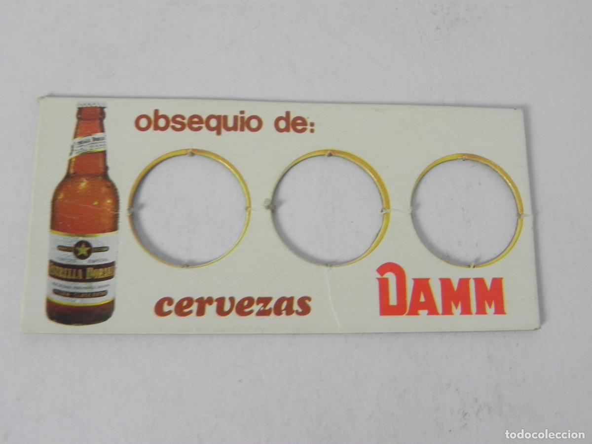 Giocattoli antichi e Giochi di collezione: Antiguo Cart&oacute;n Promocional &rdquo;Juego de Ingenio&rdquo; - Cervezas Damm / Estrella Dorada - A&ntilde;os 70