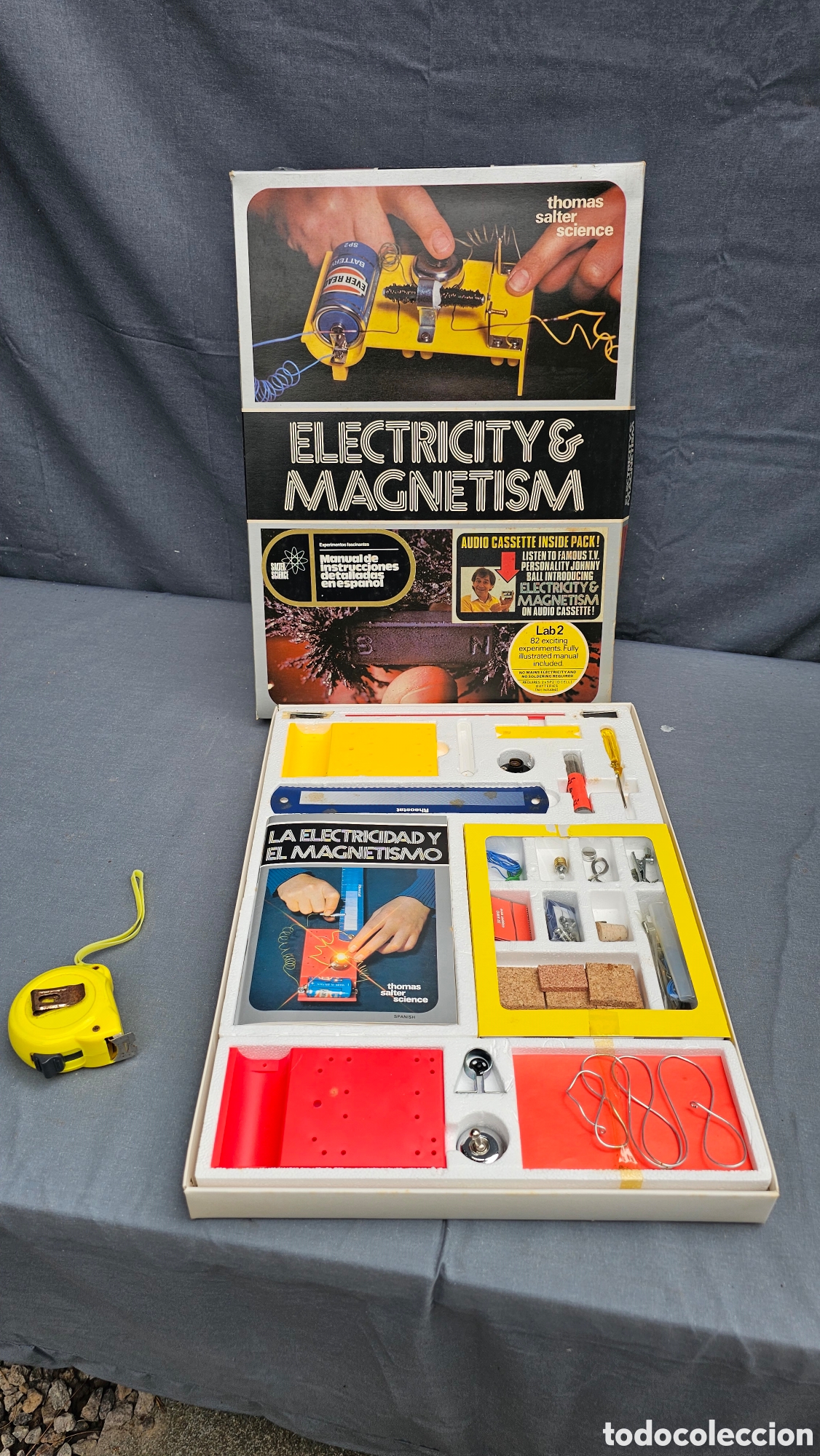 Giocattoli antichi e Giochi di collezione: Antiguo juguete de electricidad y magnetismo d&eacute;cada de los 70