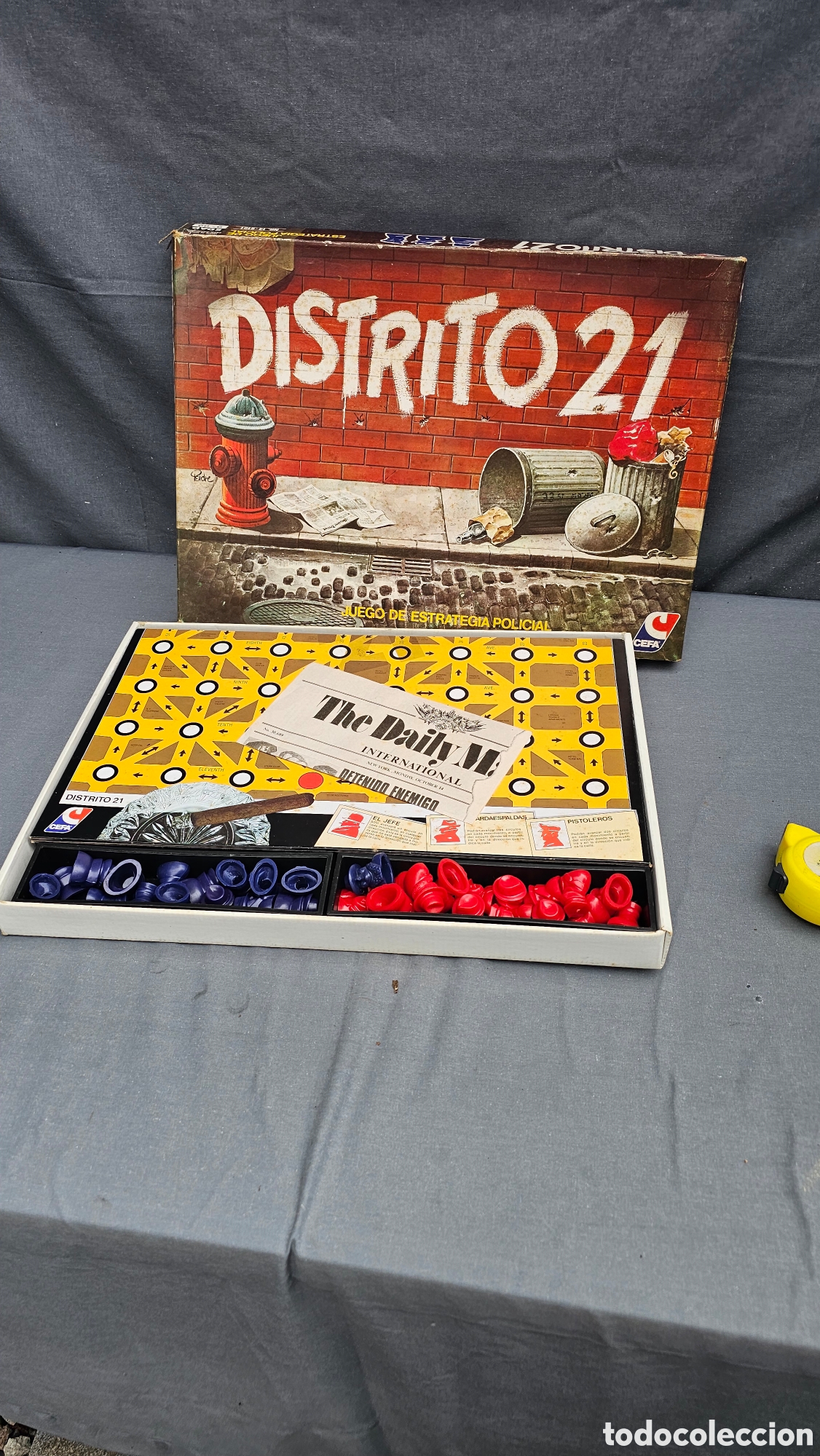 Giocattoli antichi e Giochi di collezione: Antiguo juego Distrito 21