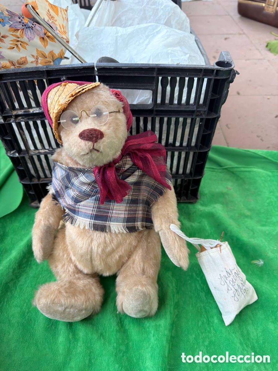 Juguetes antiguos y Juegos de colecci&oacute;n: Oso de peluche antiguo