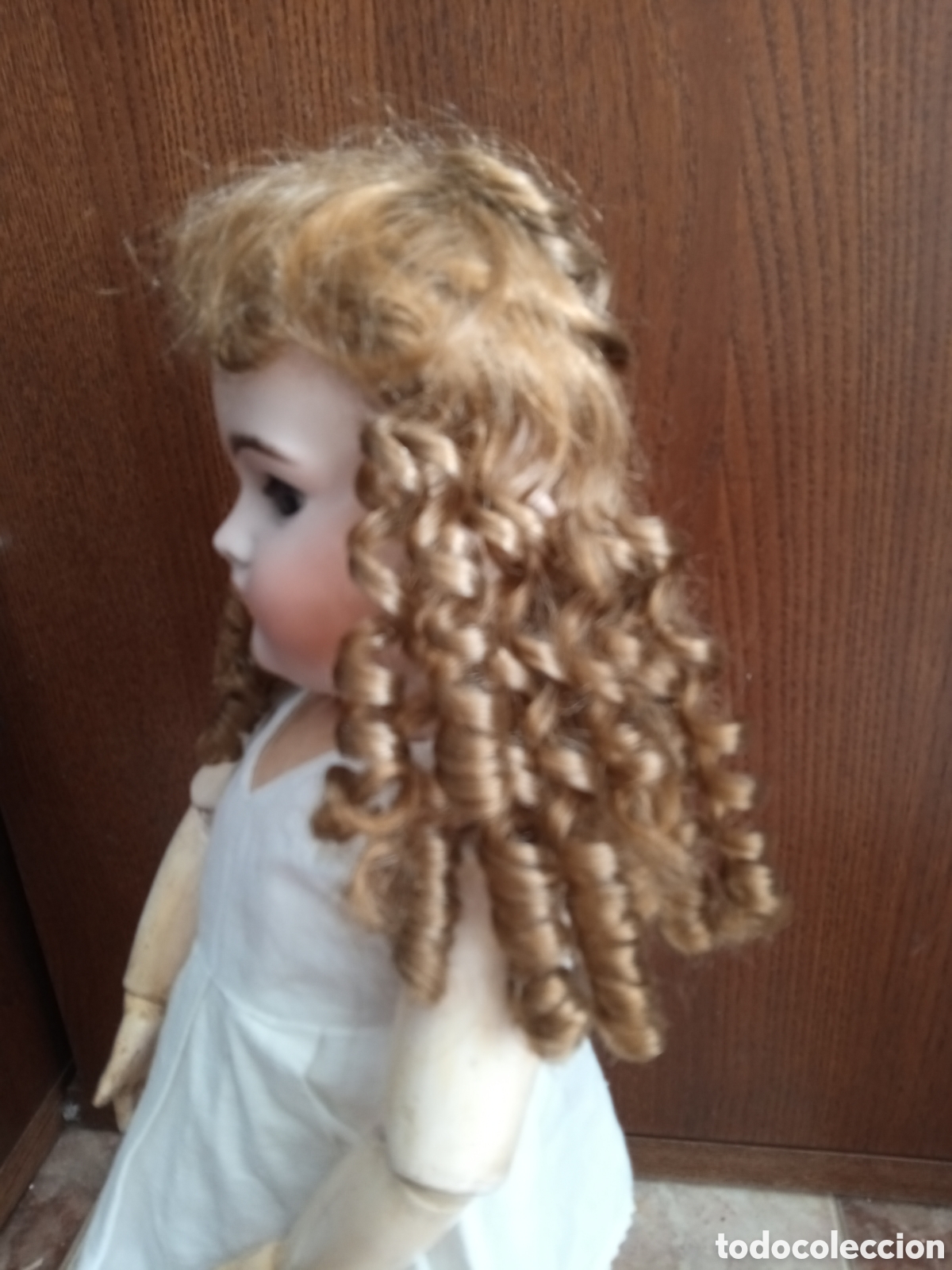 Juguetes antiguos y Juegos de colecci&oacute;n: Peluca para mu&ntilde;eca N&deg; 1