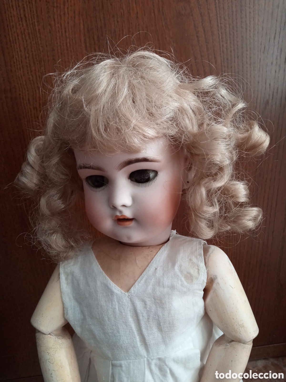 Juguetes antiguos y Juegos de colecci&oacute;n: Peluca para mu&ntilde;eca N&deg; 2