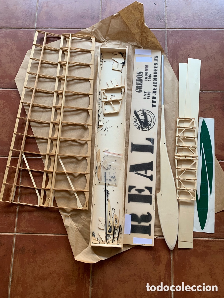 Giocattoli antichi e Giochi di collezione: REAL REPLICA DE AVIONES LEGENDARIOS GREDOS AEROMODELISMO