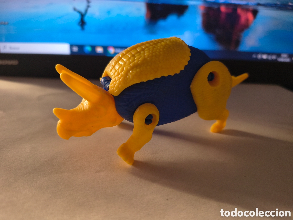 Juguetes antiguos y Juegos de colecci&oacute;n: DINOSAURIO. TRICERATOPS.