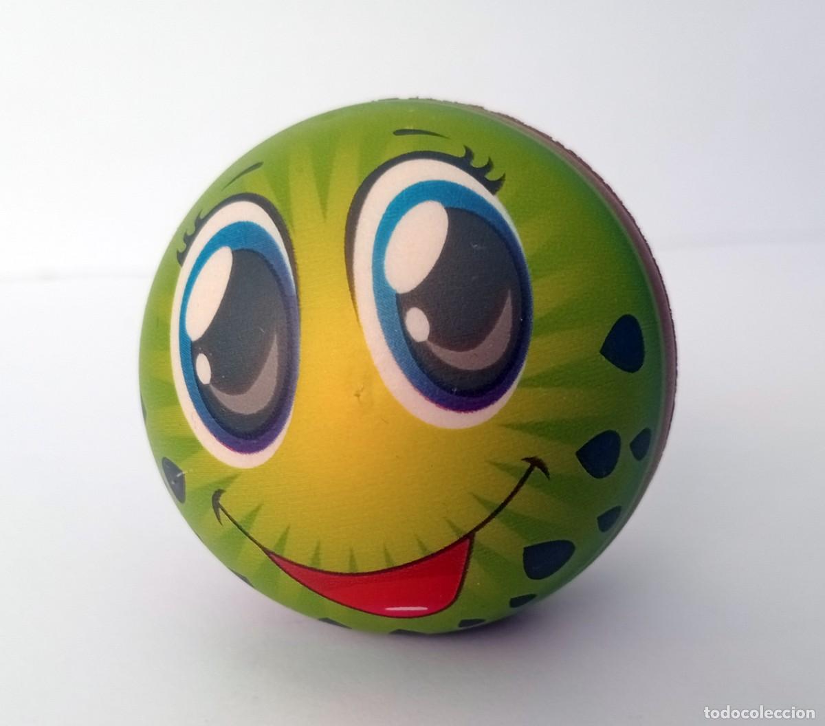 Juguetes antiguos y Juegos de colecci&oacute;n: JUGUETE PELOTA DE ESPONJA DECORATIVA