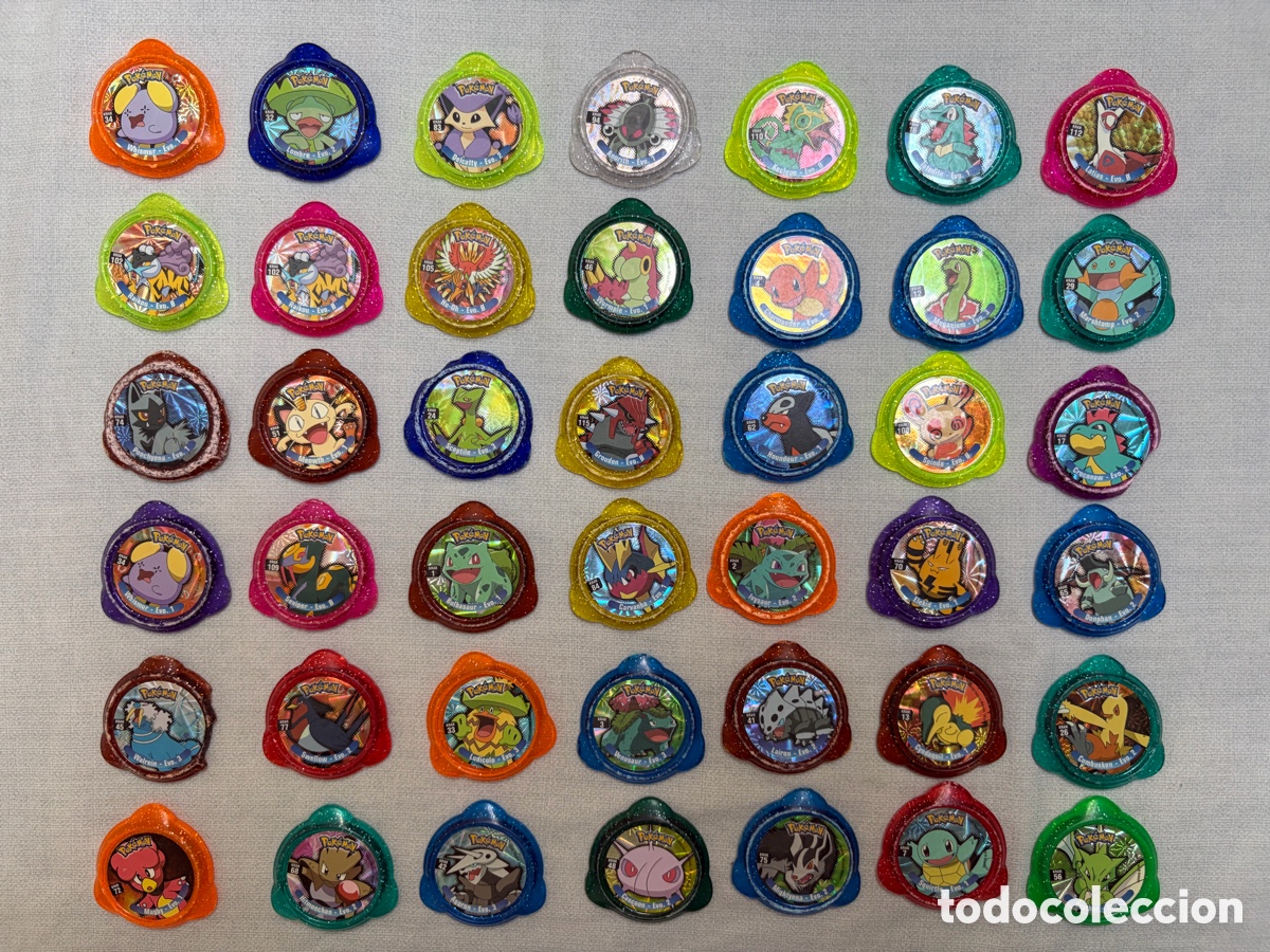 Jouets Anciens et Jeux de collection: Tazos kraks Pokem&oacute;n 2005