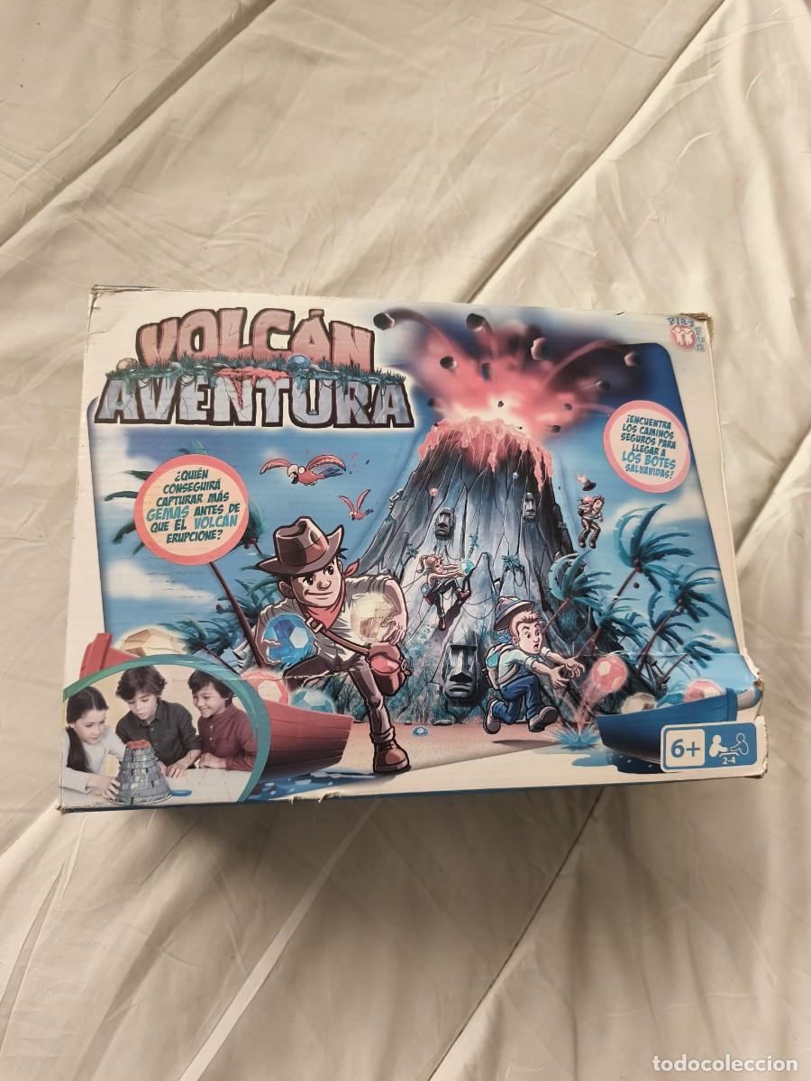 Juguetes antiguos y Juegos de colecci&oacute;n: Volc&aacute;n Aventura, un juego de mesa electr&oacute;nico.
