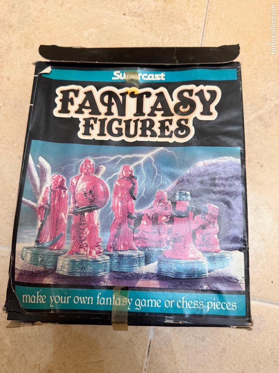 Brinquedos antigos e Jogos de cole&ccedil;&atilde;o: Moldes fantasy figures supercash