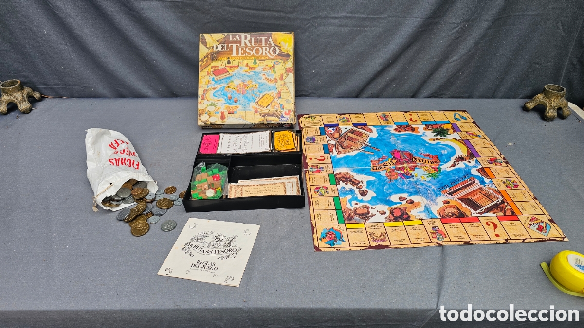 Giocattoli antichi e Giochi di collezione: Juego d&eacute;cada de los 80 La ruta del tesoro
