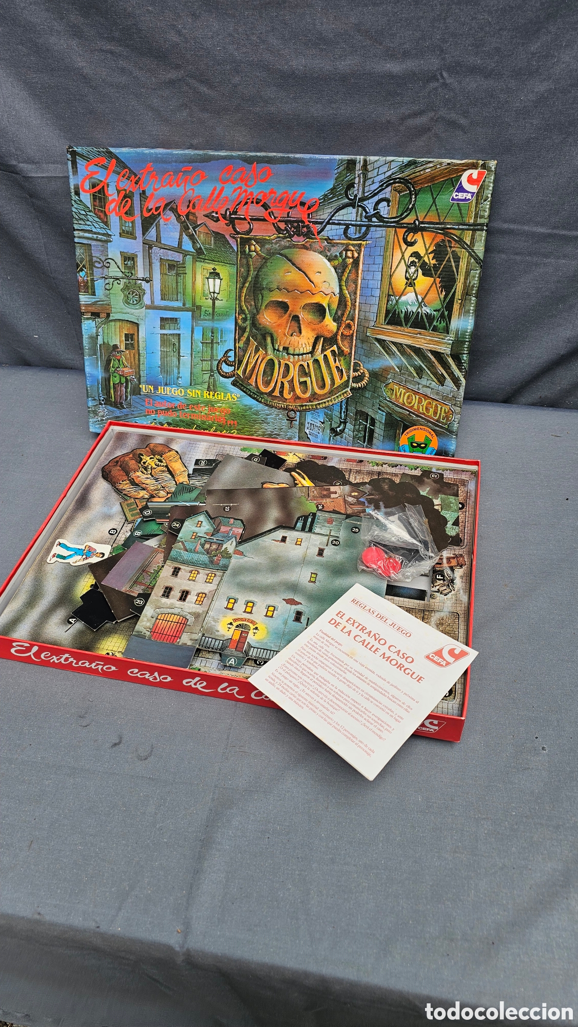 Giocattoli antichi e Giochi di collezione: Juego d&eacute;cada de los 80 EL ESTRA&Ntilde;O CASO DE LA CALLE MORGUE