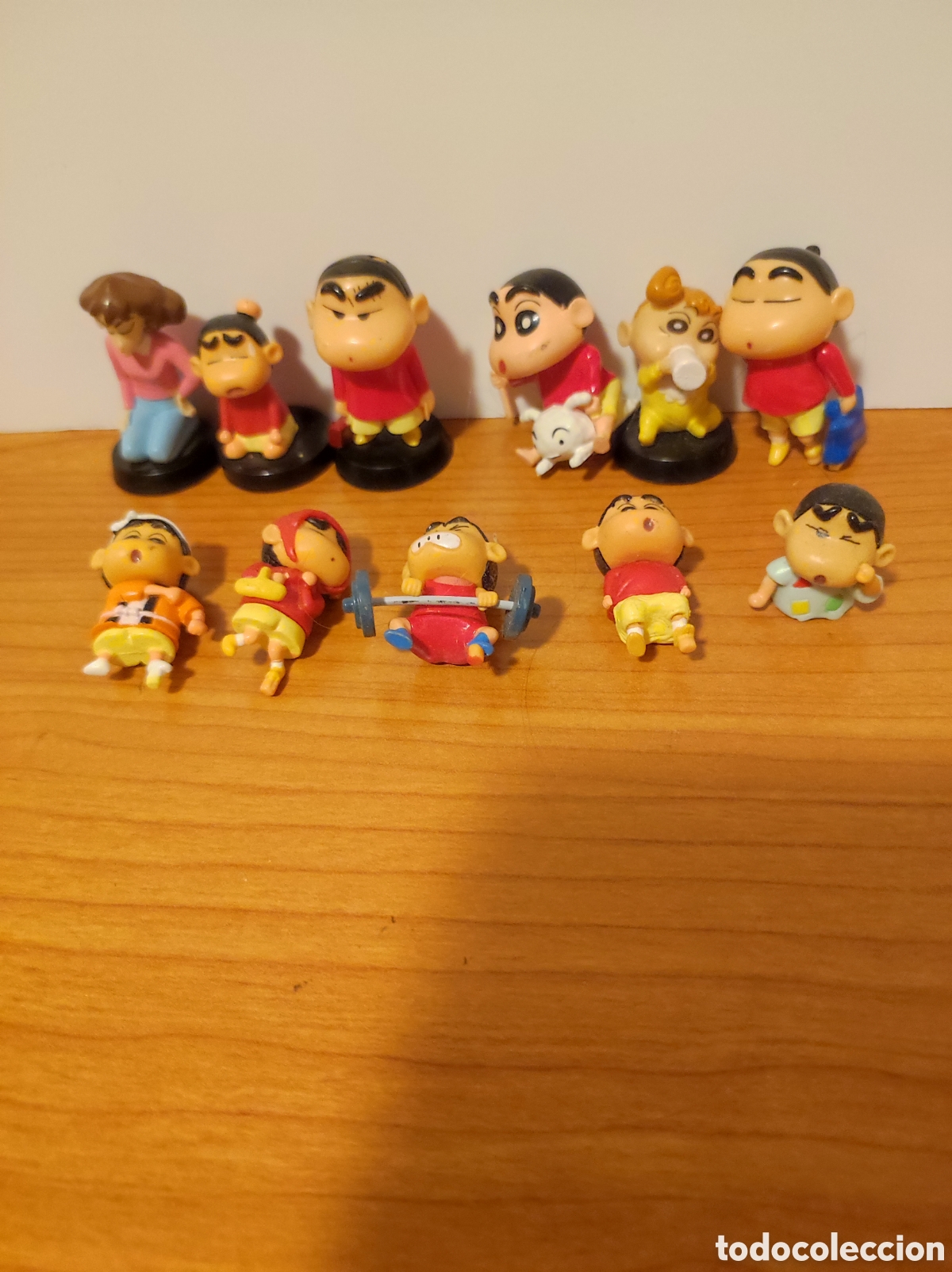 Juguetes antiguos y Juegos de colecci&oacute;n: Lote Figuras Colecci&oacute;n Shin-Chan (11 piezas)