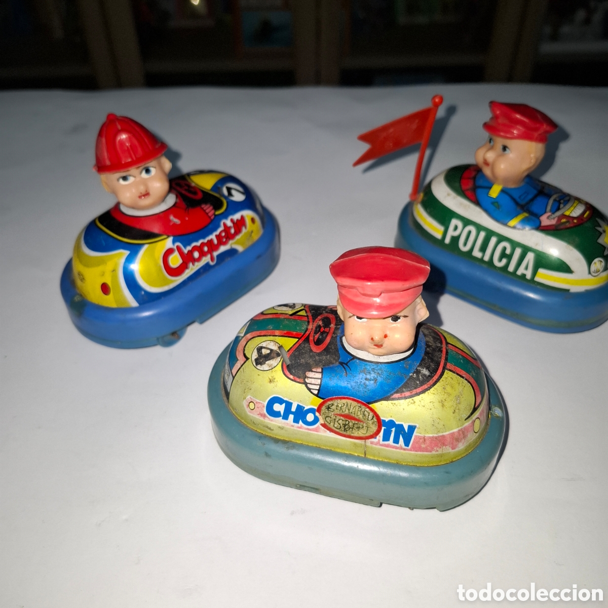 Juguetes antiguos y Juegos de colecci&oacute;n: COCHES DE CHOQUE A&Ntilde;OS 60 Y 70 BERNABEU GISBERT
