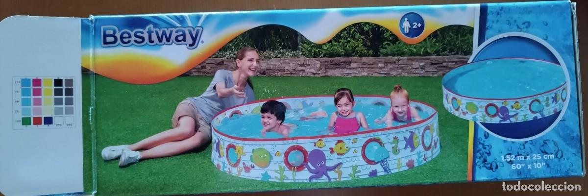 Giocattoli antichi e Giochi di collezione: PISCINA INFANTIL,NO NECESITA INFLAR, Usada solo una vez