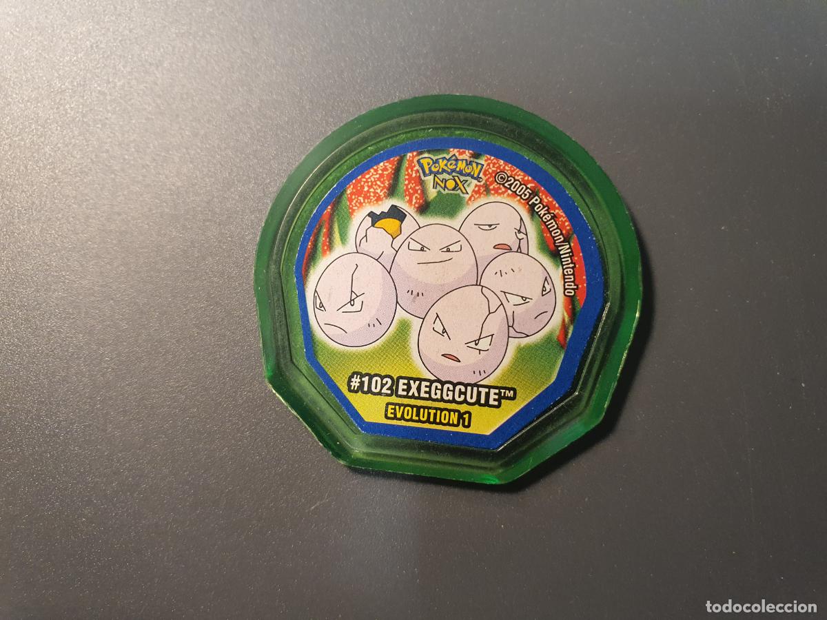 Jouets Anciens et Jeux de collection: TAZO POKEMON -- A&Ntilde;O 2005 -- POKEMON NOX -- NINTENDO -- N&ordm; 102