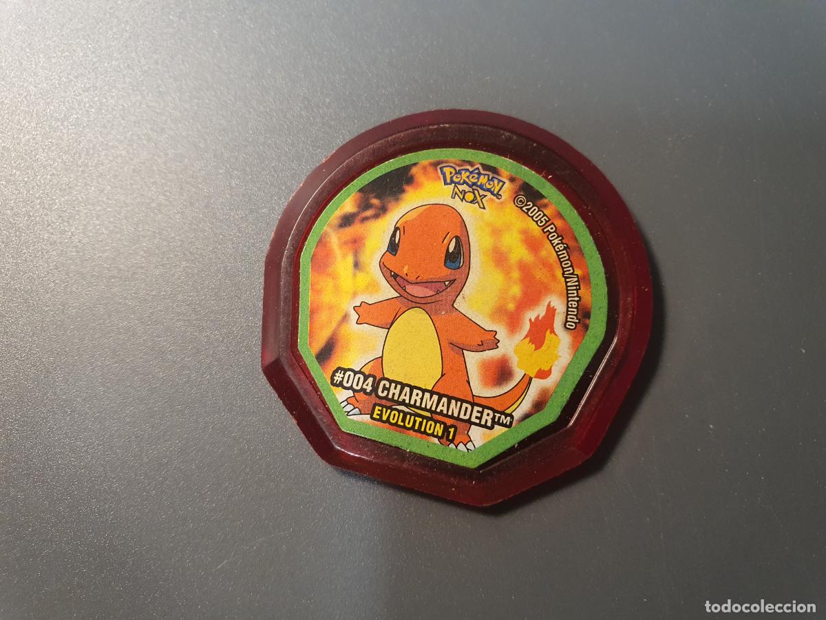 Brinquedos antigos e Jogos de cole&ccedil;&atilde;o: TAZO POKEMON -- A&Ntilde;O 2005 -- POKEMON NOX -- NINTENDO -- N&ordm; 4