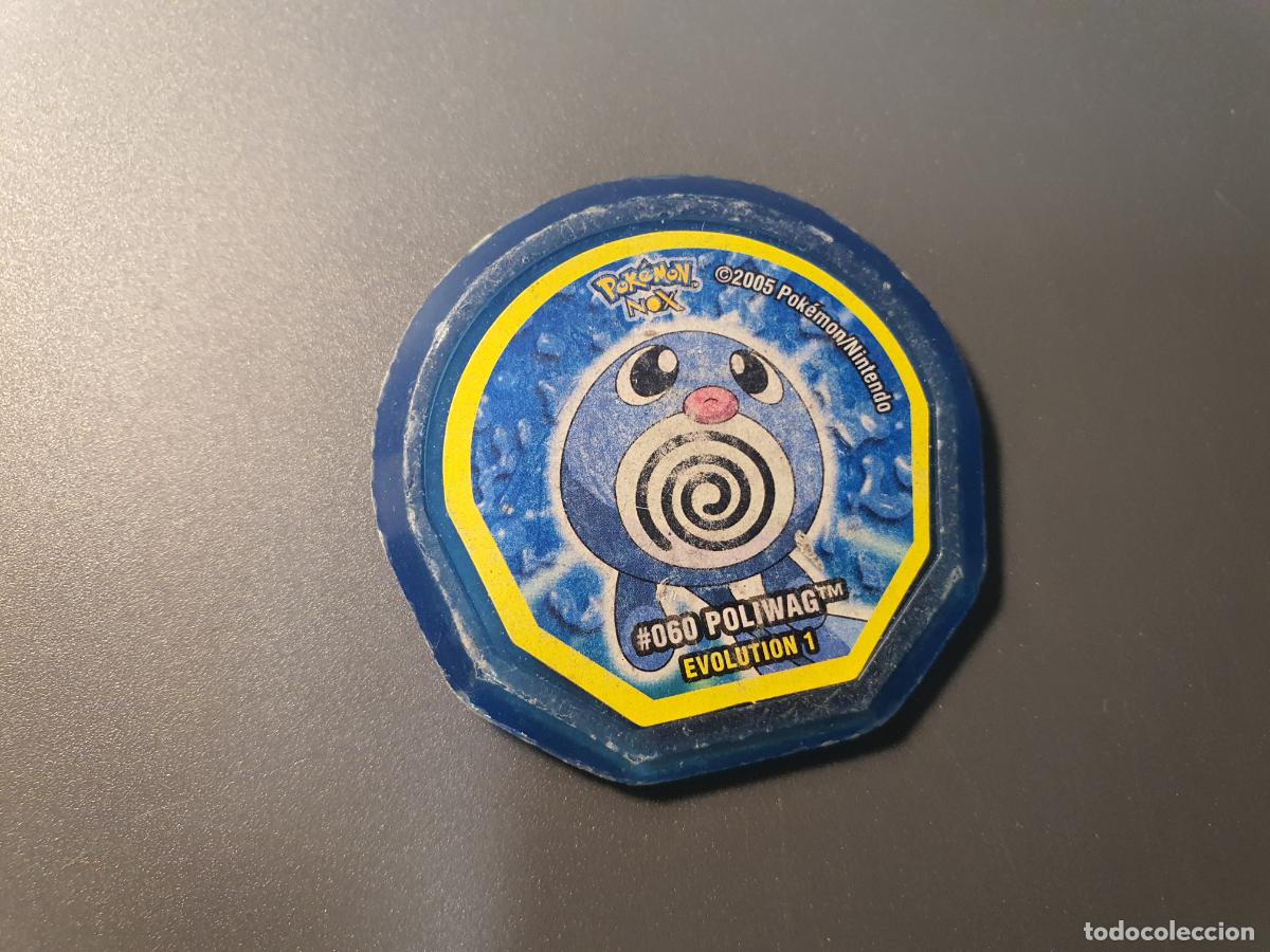 Jouets Anciens et Jeux de collection: TAZO POKEMON -- A&Ntilde;O 2005 -- POKEMON NOX -- NINTENDO -- N&ordm; 60