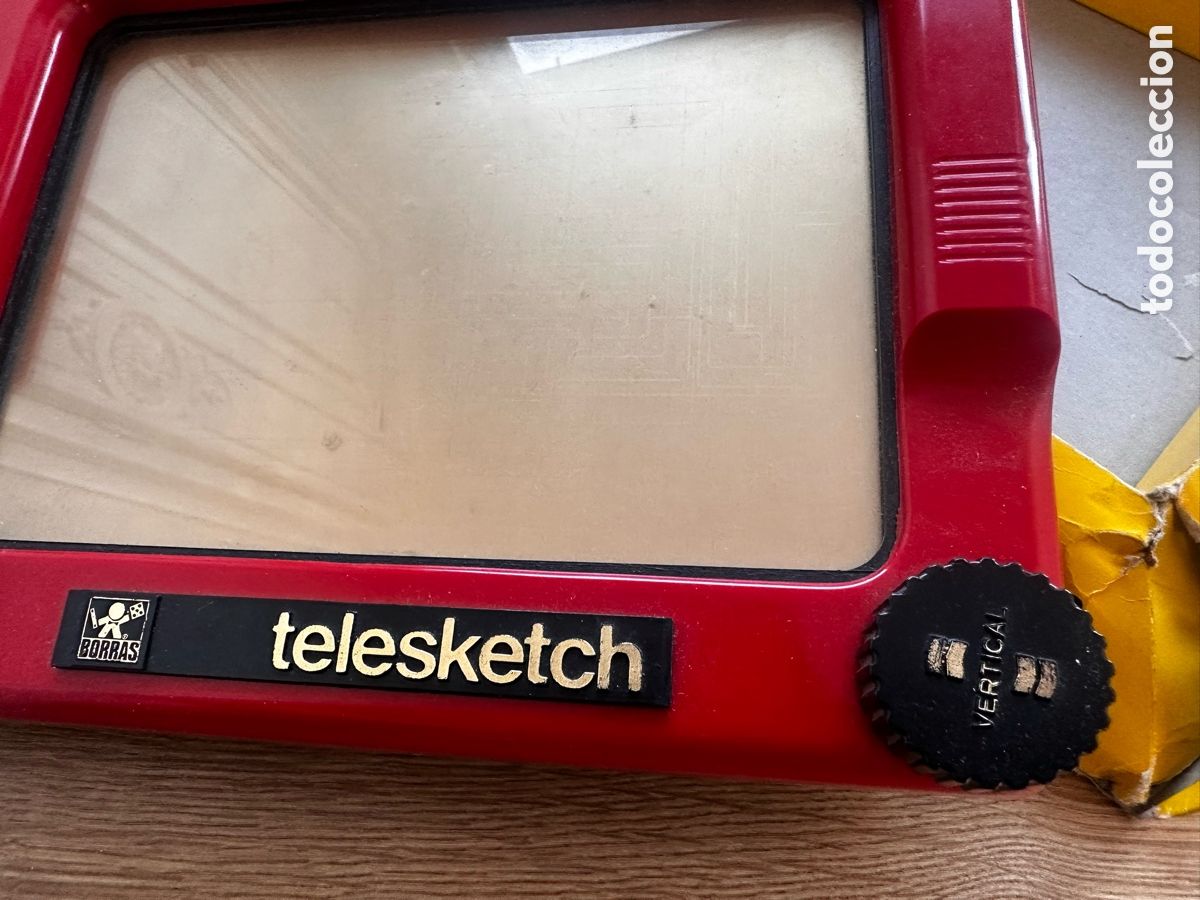 Jouets Anciens et Jeux de collection: Telesketch a&ntilde;os 80 borras