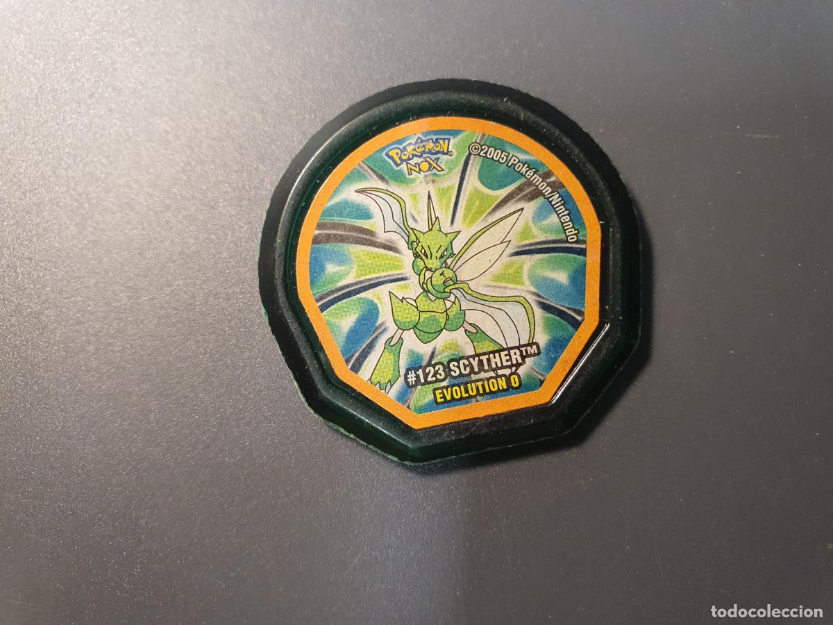 Juguetes antiguos y Juegos de colecci&oacute;n: TAZO POKEMON -- A&Ntilde;O 2005 -- POKEMON NOX -- NINTENDO -- N&ordm; 123