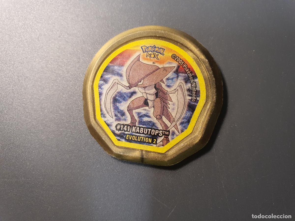 Juguetes antiguos y Juegos de colecci&oacute;n: TAZO POKEMON -- A&Ntilde;O 2005 -- POKEMON NOX -- NINTENDO -- N&ordm; 141
