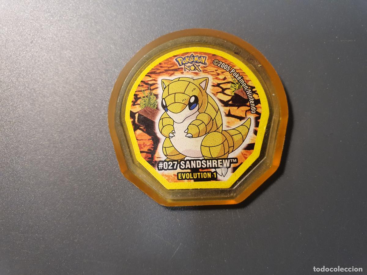 Juguetes antiguos y Juegos de colecci&oacute;n: TAZO POKEMON -- A&Ntilde;O 2005 -- POKEMON NOX -- NINTENDO -- N&ordm; 27
