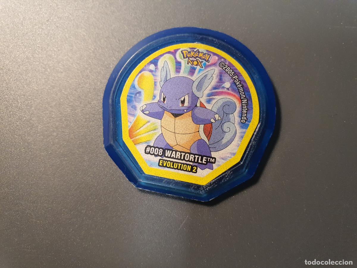 Juguetes antiguos y Juegos de colecci&oacute;n: TAZO POKEMON -- A&Ntilde;O 2005 -- POKEMON NOX -- NINTENDO -- N&ordm; 8
