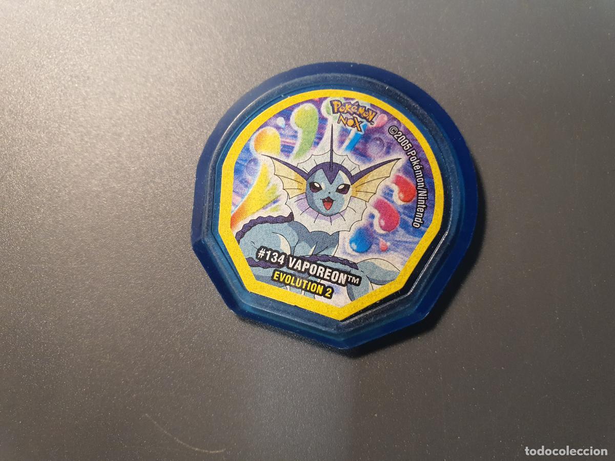 Juguetes antiguos y Juegos de colecci&oacute;n: TAZO POKEMON -- A&Ntilde;O 2005 -- POKEMON NOX -- NINTENDO -- N&ordm; 134