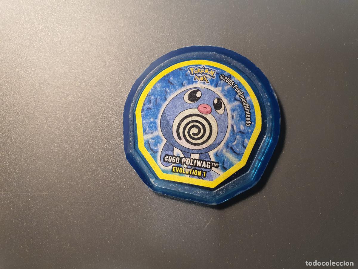Juguetes antiguos y Juegos de colecci&oacute;n: TAZO POKEMON -- A&Ntilde;O 2005 -- POKEMON NOX -- NINTENDO -- N&ordm; 60