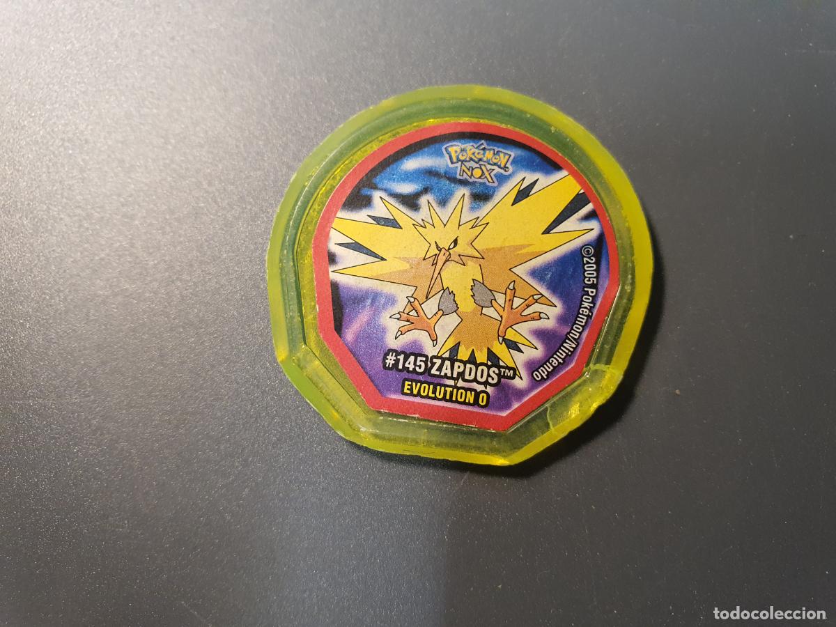 Juguetes antiguos y Juegos de colecci&oacute;n: TAZO POKEMON -- A&Ntilde;O 2005 -- POKEMON NOX -- NINTENDO -- N&ordm; 145