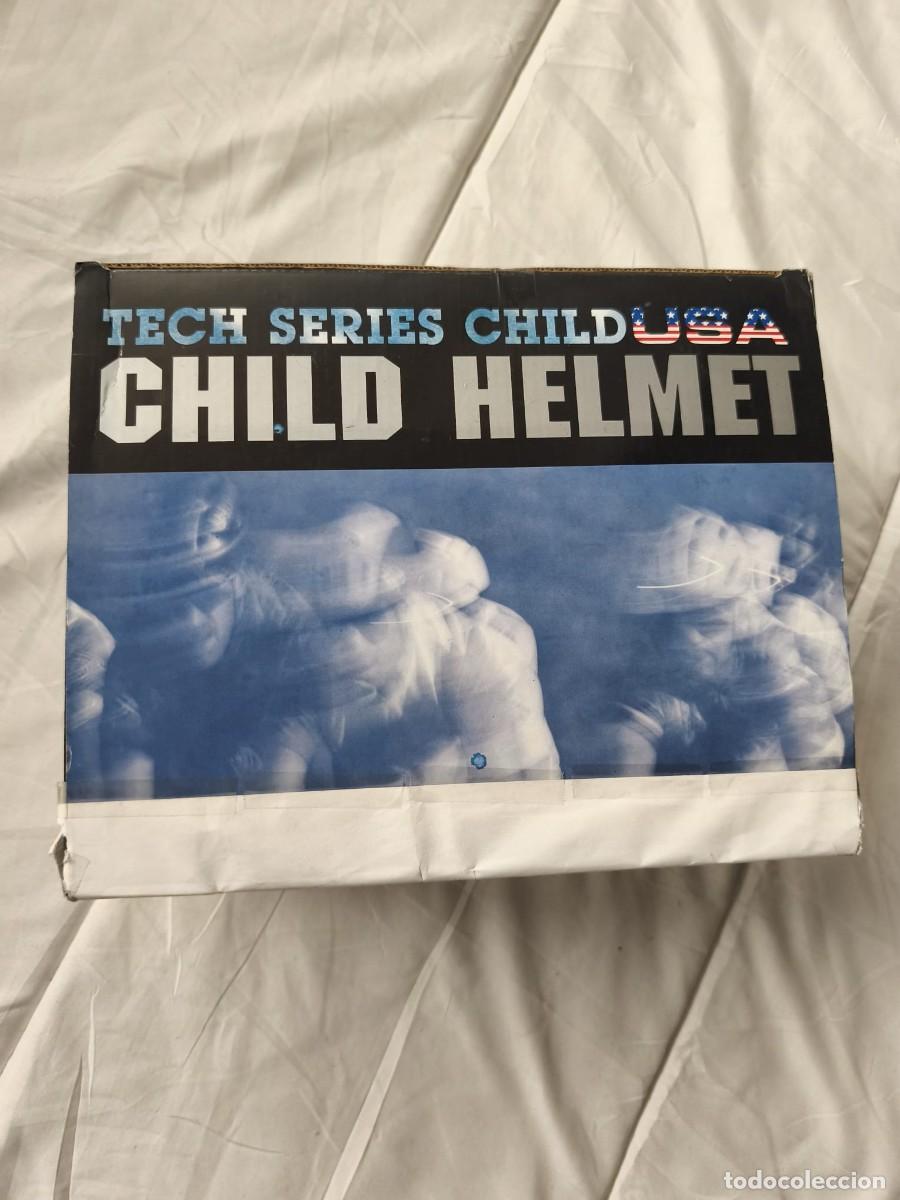 Juguetes antiguos y Juegos de colecci&oacute;n: Casco infantil de estilo retro o vintage de la marca Tech Series Child USA.