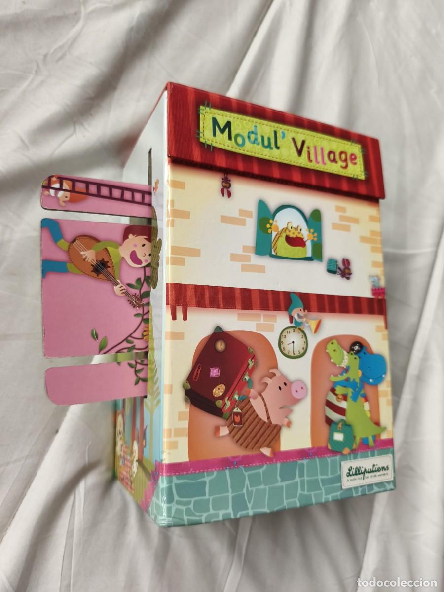 Juguetes antiguos y Juegos de colecci&oacute;n: Juego ⁠Aldea Construible Modular (Modul' Village).