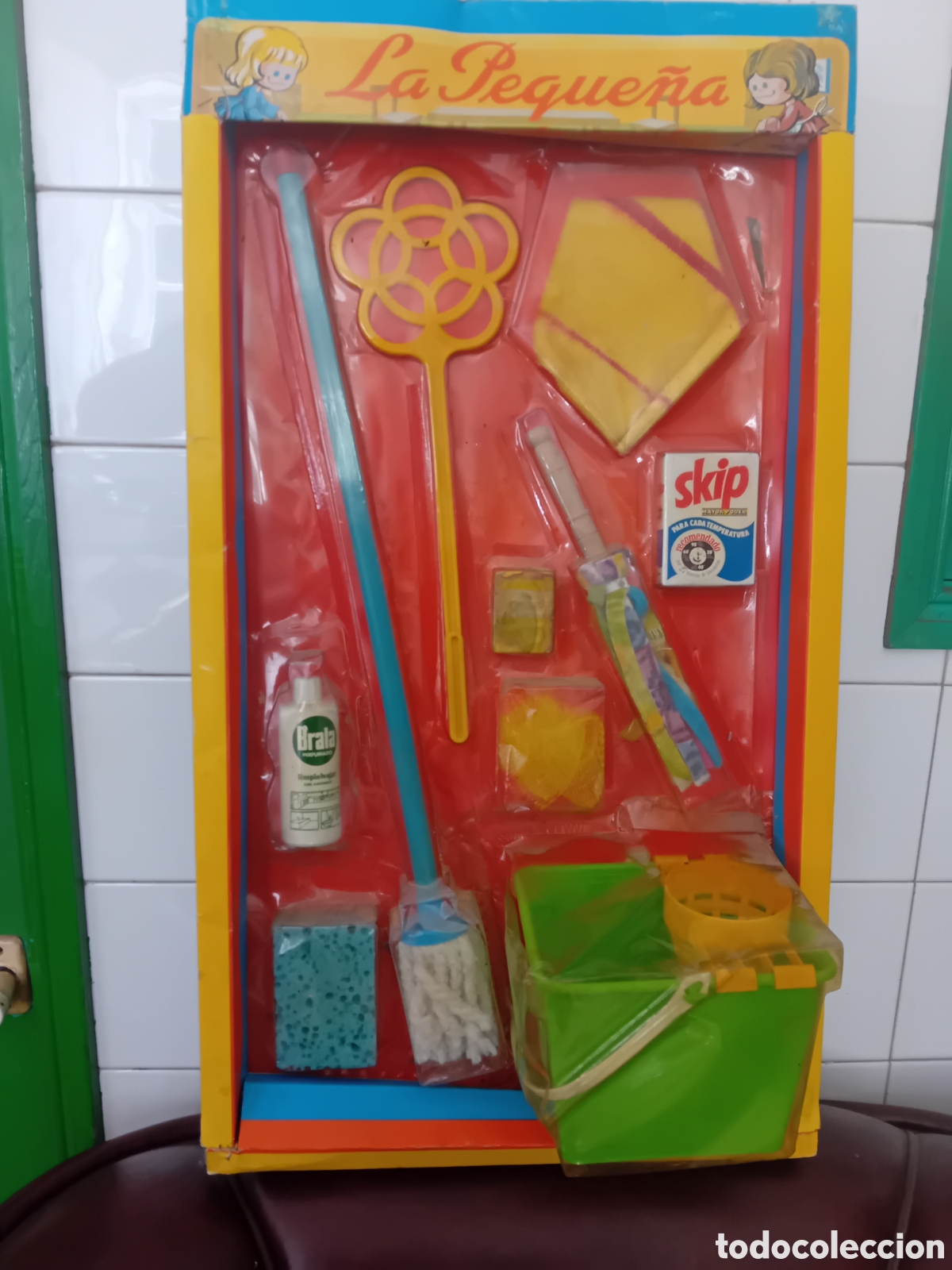 Juguetes antiguos y Juegos de colecci&oacute;n: Juguete en blister La Peque&ntilde;a Ama de Casa. Creaciones Velasco.Made in Spain