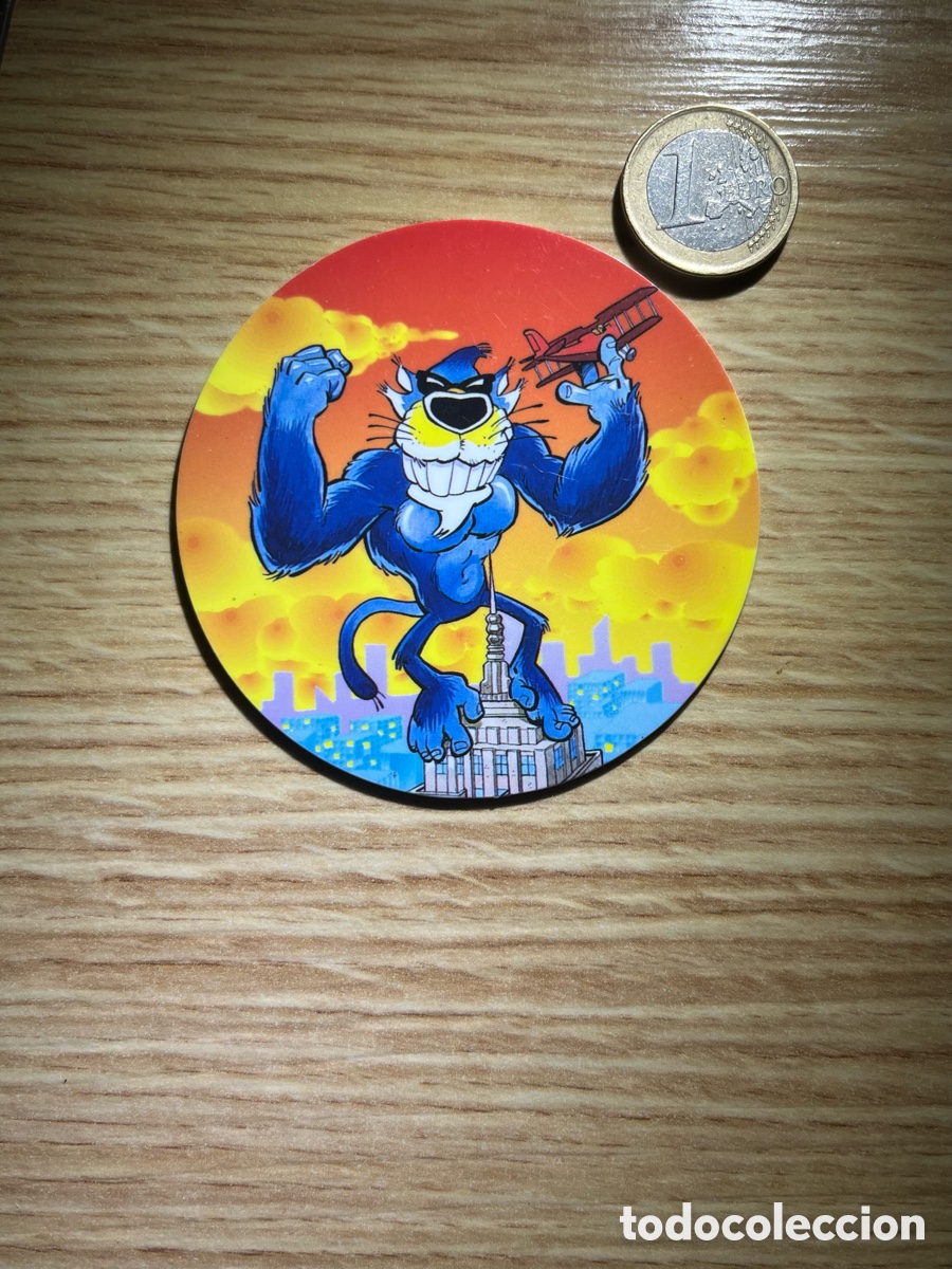 Juguetes antiguos y Juegos de colecci&oacute;n: MACRO TAZO MONSTER N&ordm; 5. Chester Gorila. 50 puntos. Macrotazo. Matutano