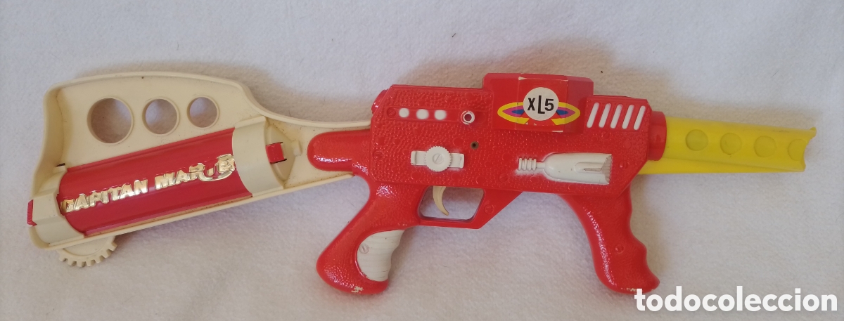 Juguetes antiguos y Juegos de colecci&oacute;n: Rifle de rayos espaciales Capitan Marte.