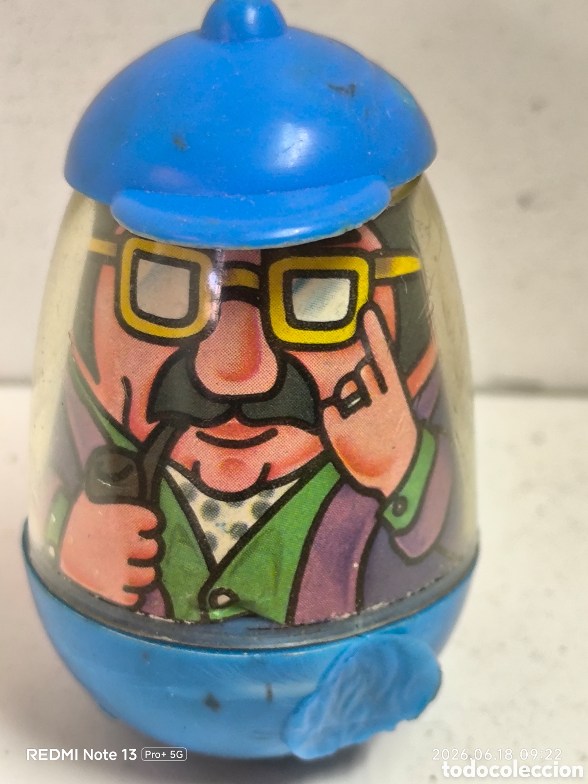 Juguetes antiguos y Juegos de colecci&oacute;n: Figura weebles regular estado
